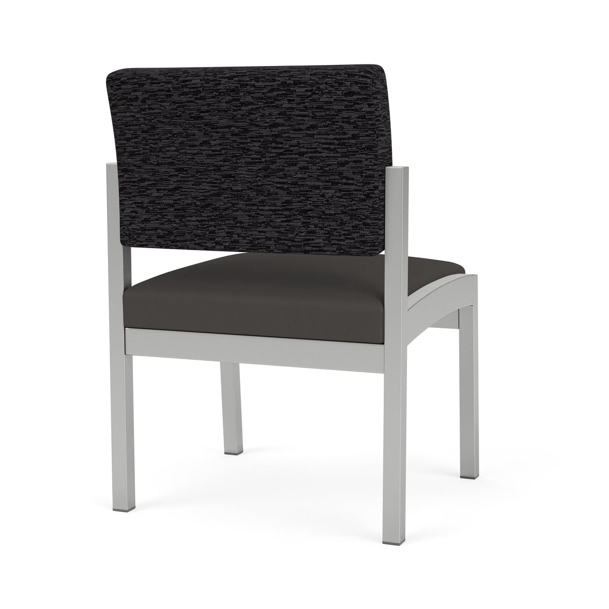 Lenox Steel Waiting Reception Armless Guest Chair Metal Frame