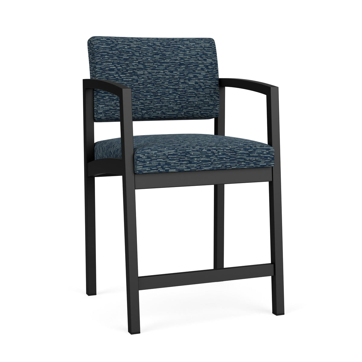 Lenox Steel Waiting Reception Hip Chair Metal Frame