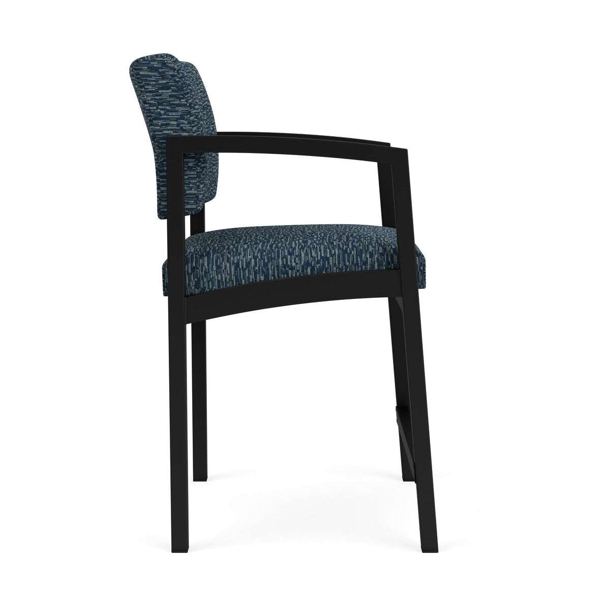 Lenox Steel Waiting Reception Hip Chair Metal Frame