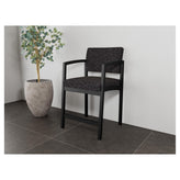 Lenox Steel Waiting Reception Hip Chair Metal Frame