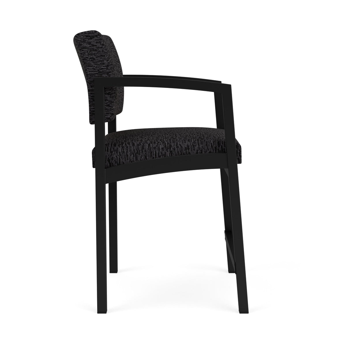 Lenox Steel Waiting Reception Hip Chair Metal Frame