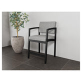 Lenox Steel Waiting Reception Hip Chair Metal Frame