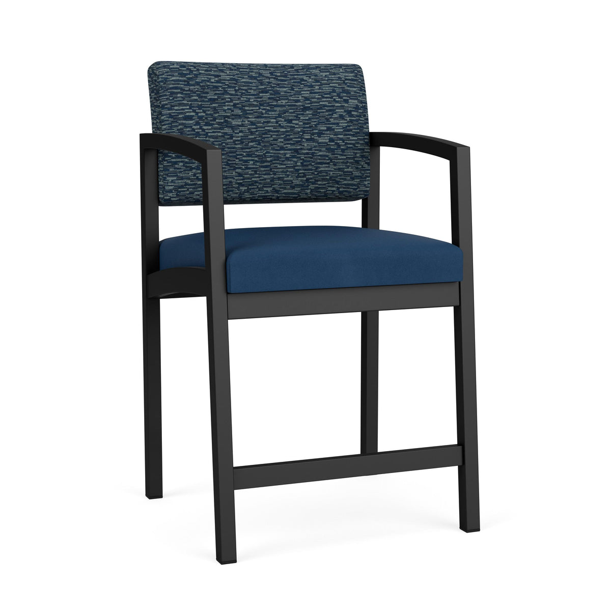 Lenox Steel Waiting Reception Hip Chair Metal Frame