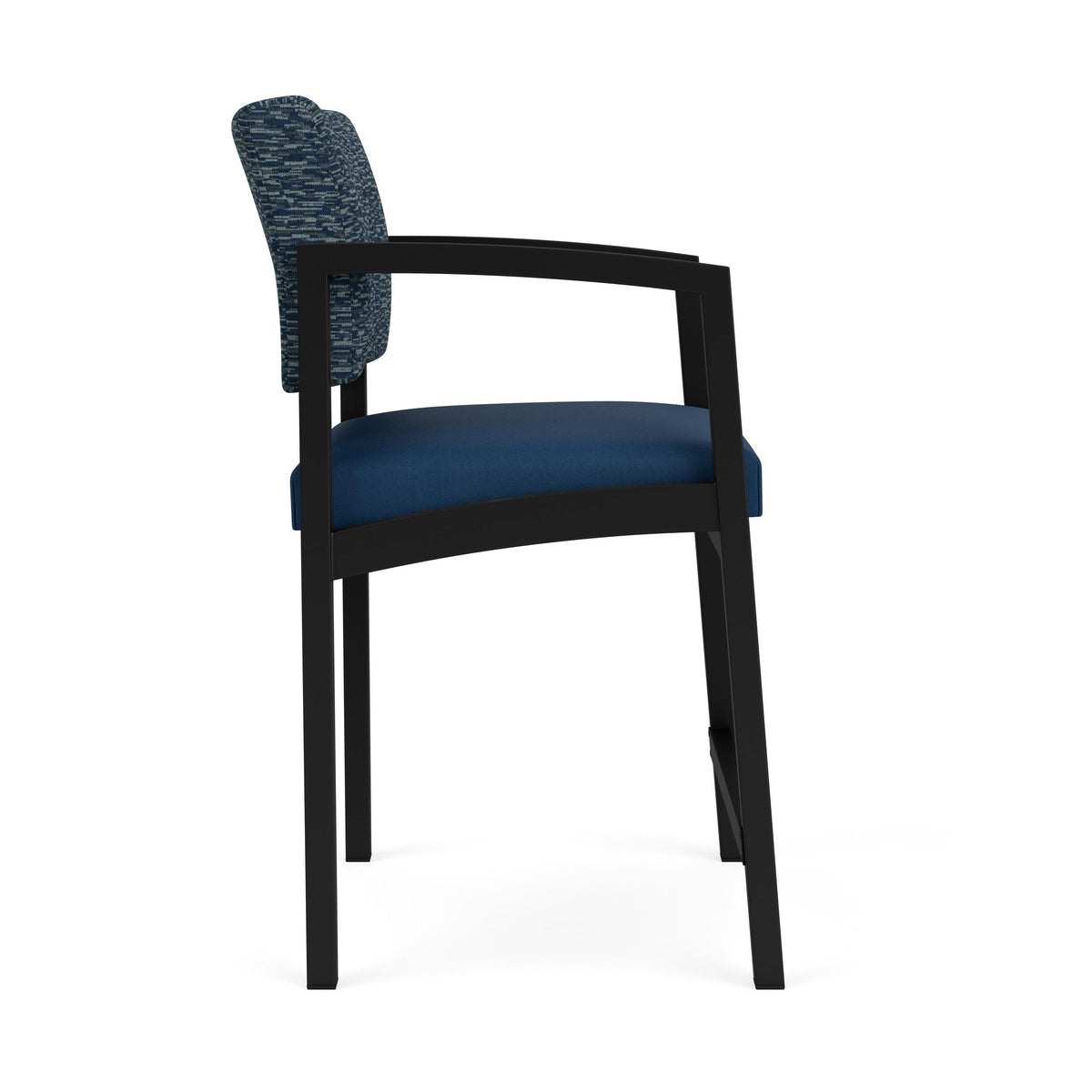 Lenox Steel Waiting Reception Hip Chair Metal Frame