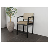 Lenox Steel Waiting Reception Hip Chair Metal Frame