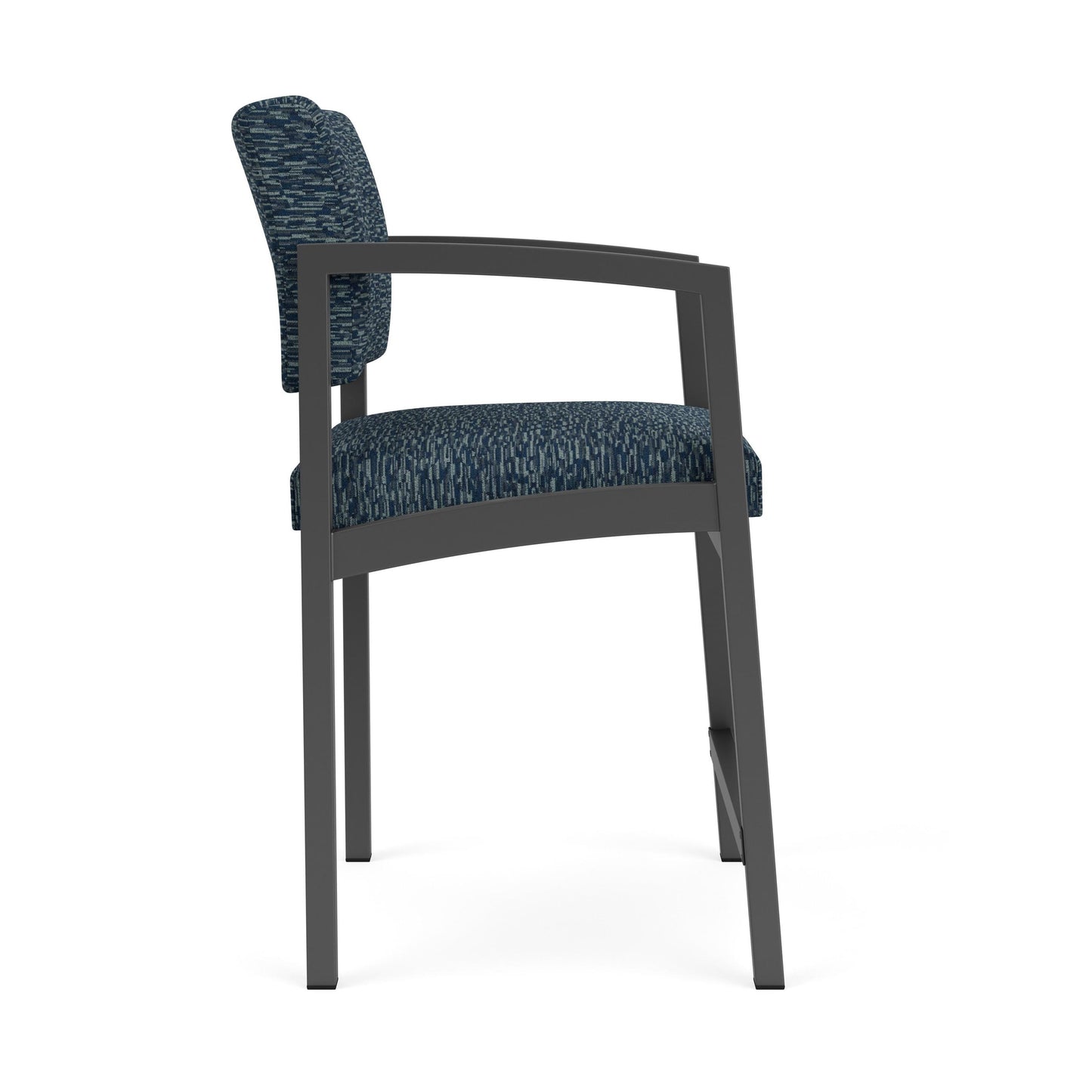 Lenox Steel Waiting Reception Hip Chair Metal Frame