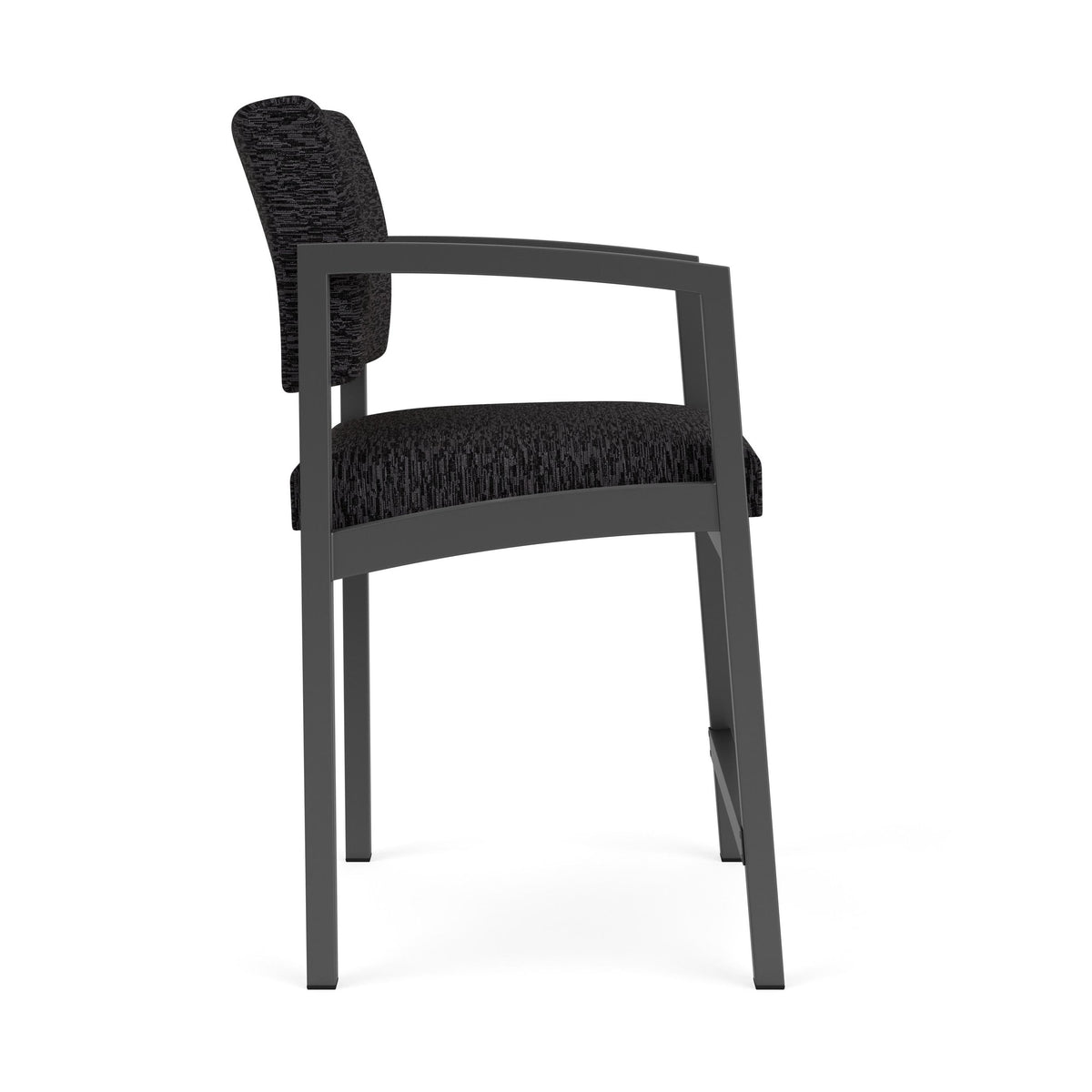 Lenox Steel Waiting Reception Hip Chair Metal Frame