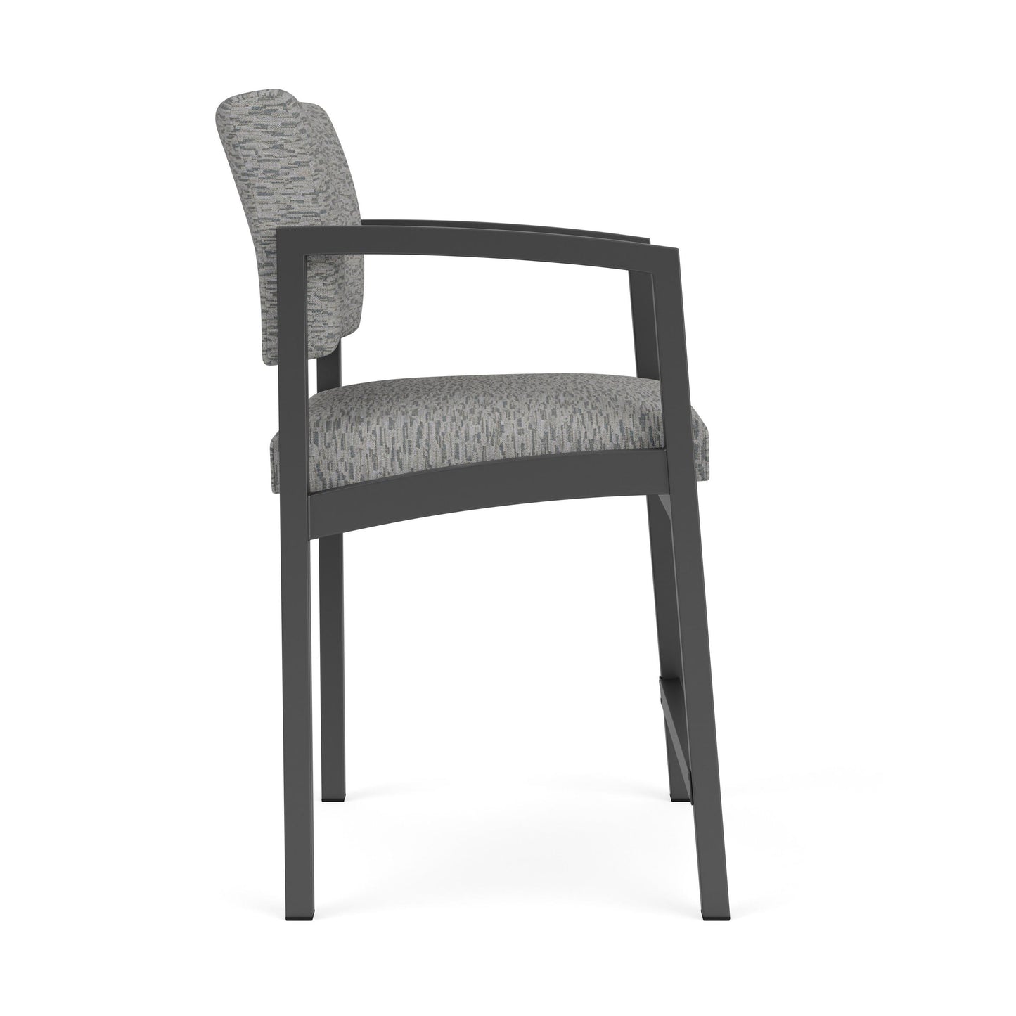 Lenox Steel Waiting Reception Hip Chair Metal Frame
