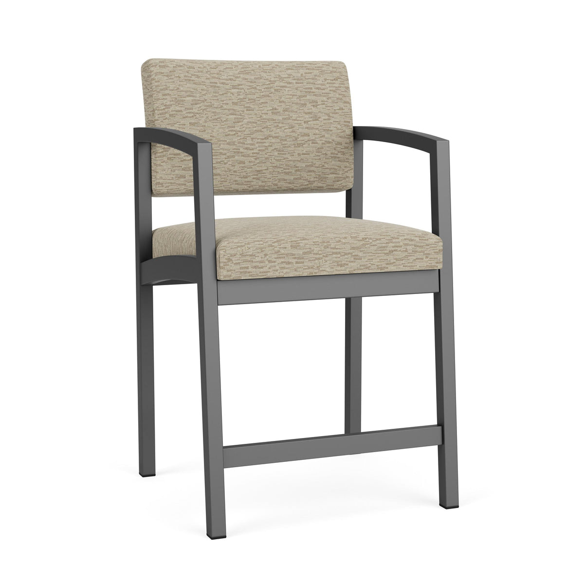 Lenox Steel Waiting Reception Hip Chair Metal Frame
