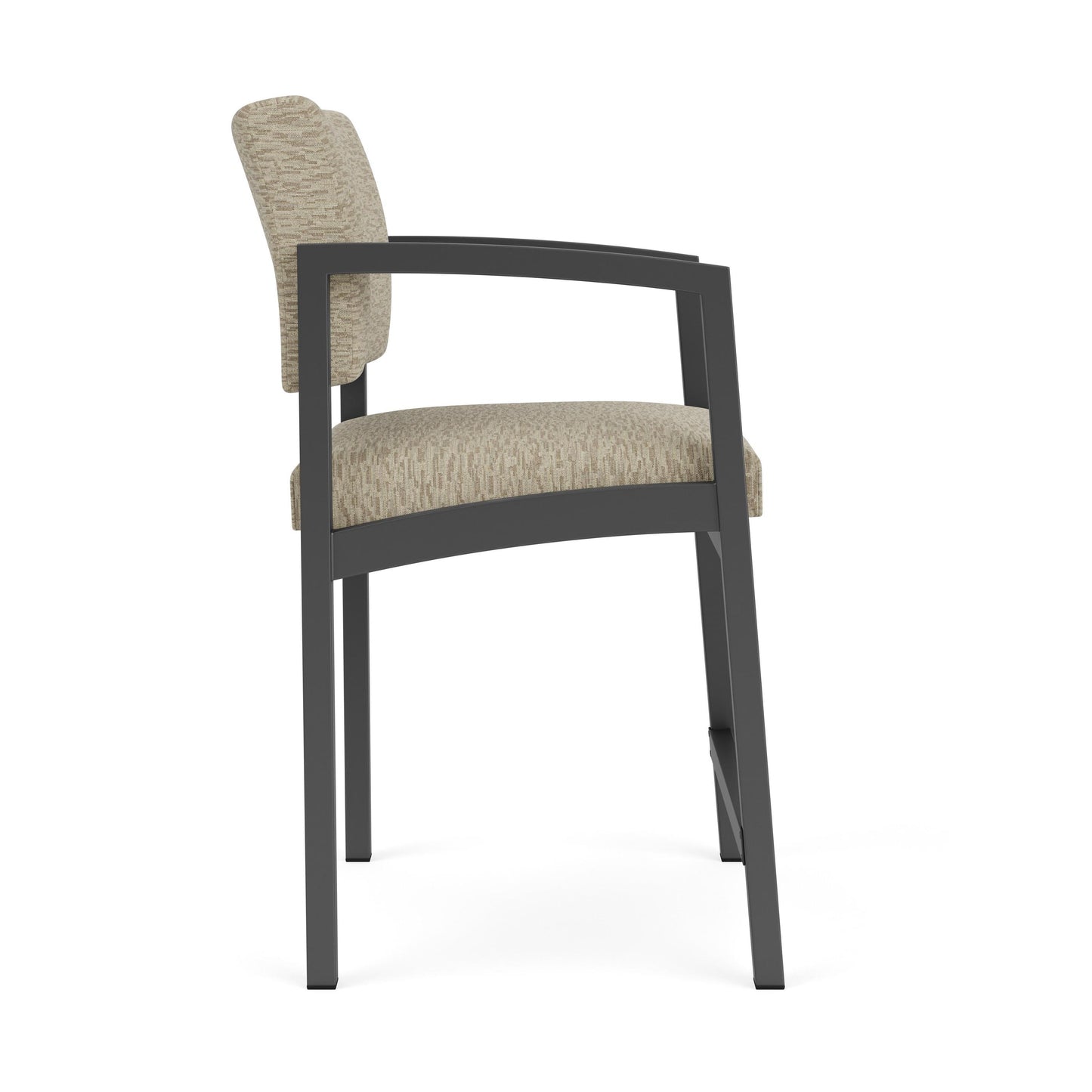 Lenox Steel Waiting Reception Hip Chair Metal Frame