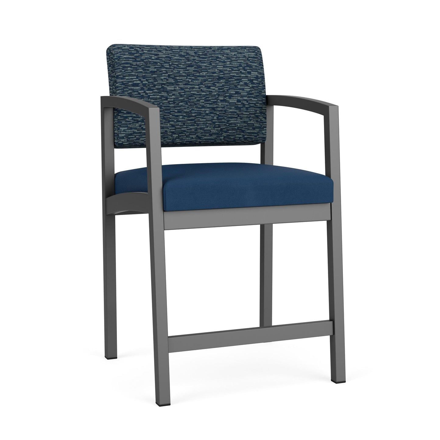 Lenox Steel Waiting Reception Hip Chair Metal Frame