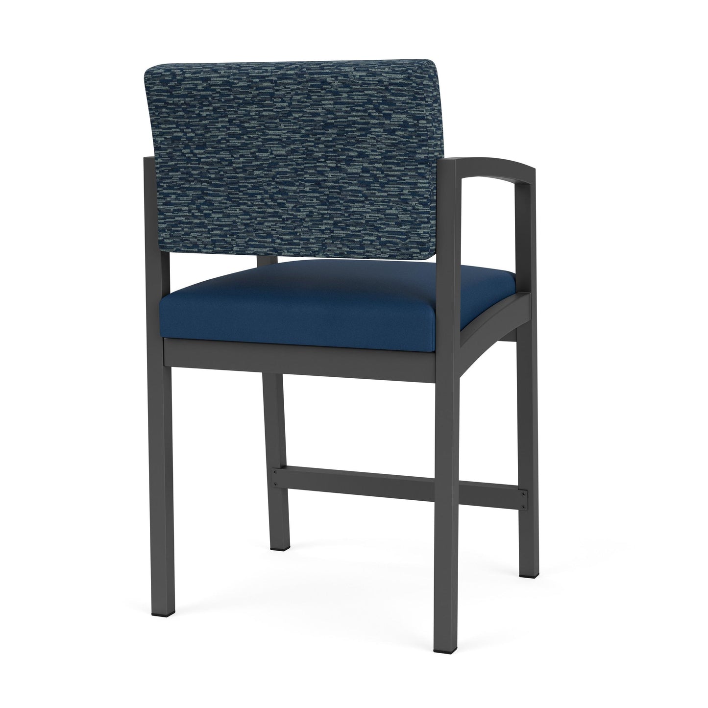 Lenox Steel Waiting Reception Hip Chair Metal Frame