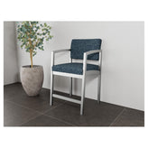 Lenox Steel Waiting Reception Hip Chair Metal Frame