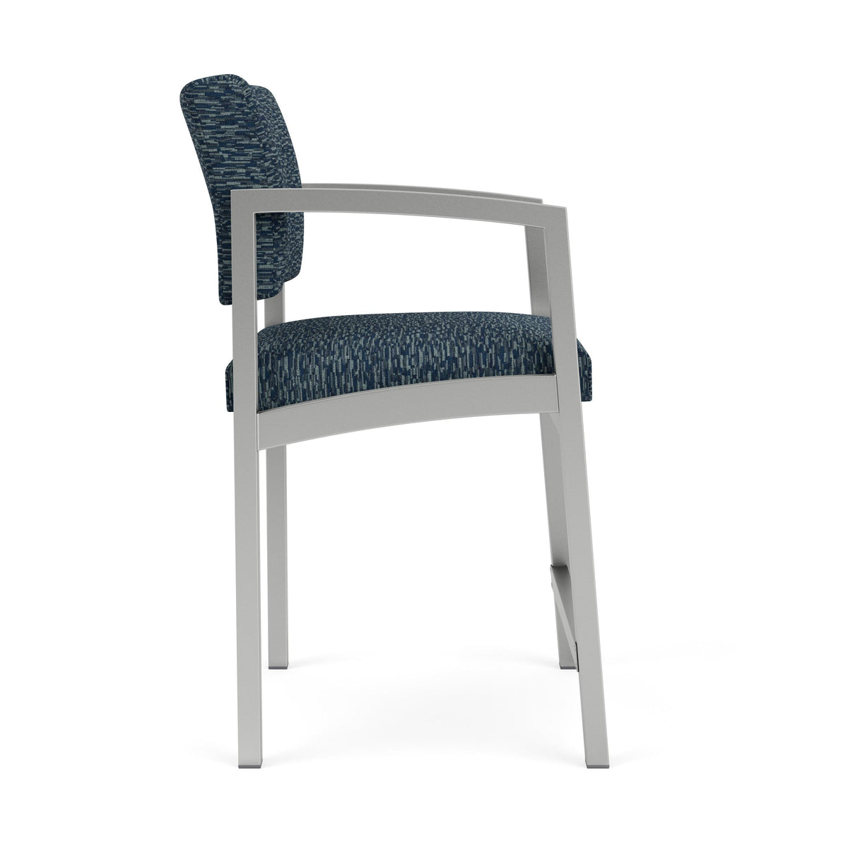 Lenox Steel Waiting Reception Hip Chair Metal Frame