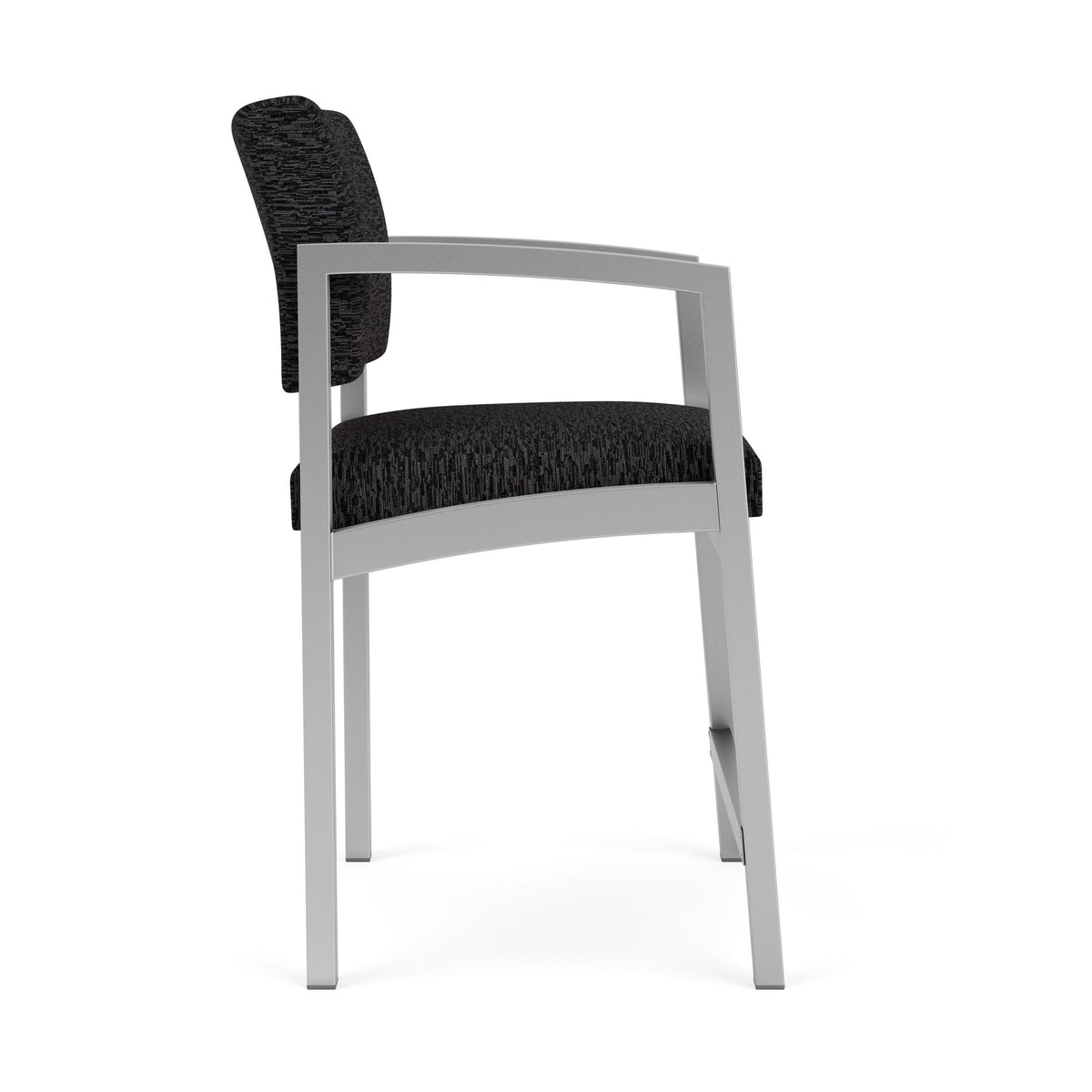 Lenox Steel Waiting Reception Hip Chair Metal Frame