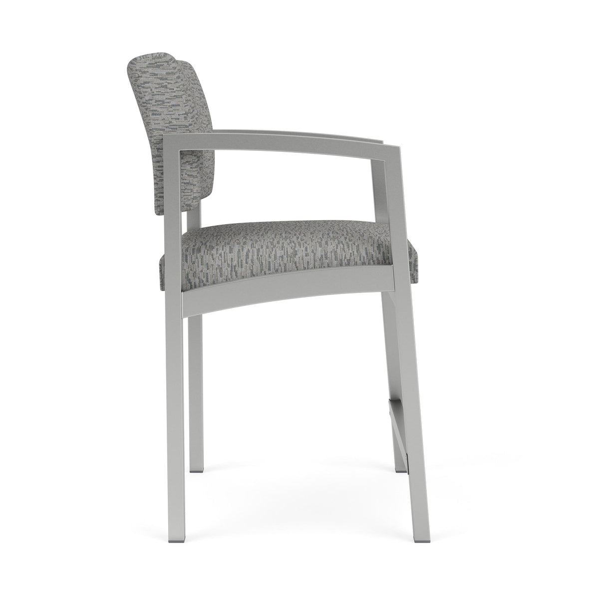Lenox Steel Waiting Reception Hip Chair Metal Frame