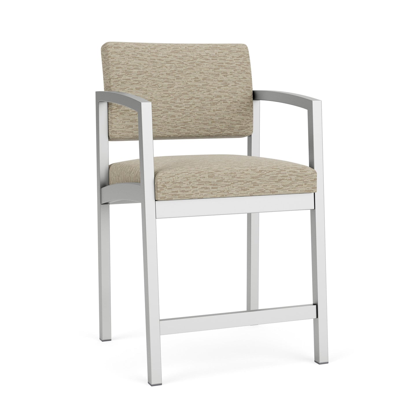 Lenox Steel Waiting Reception Hip Chair Metal Frame