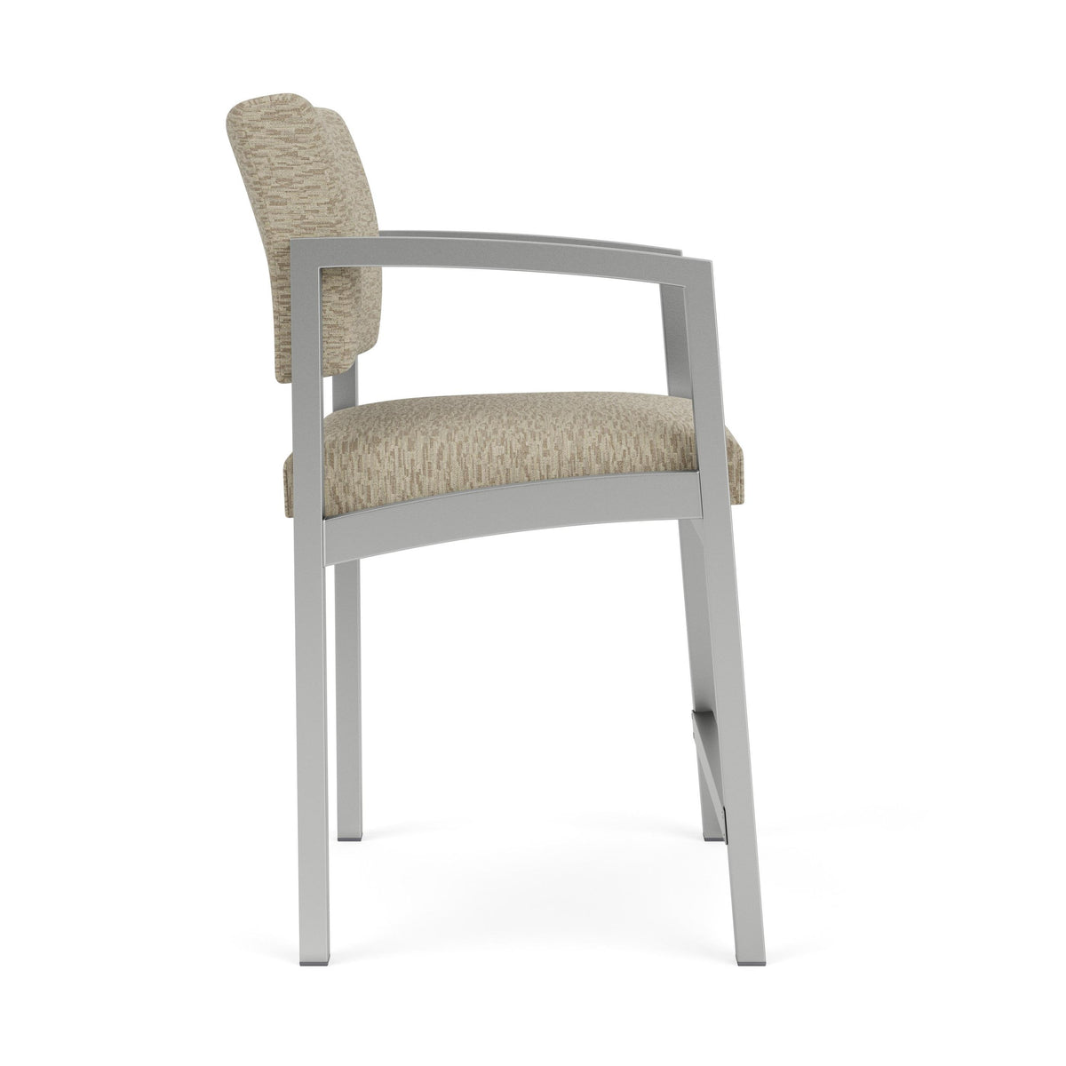 Lenox Steel Waiting Reception Hip Chair Metal Frame