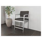 Lenox Steel Waiting Reception Hip Chair Metal Frame