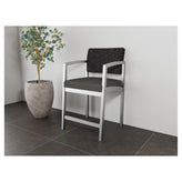Lenox Steel Waiting Reception Hip Chair Metal Frame