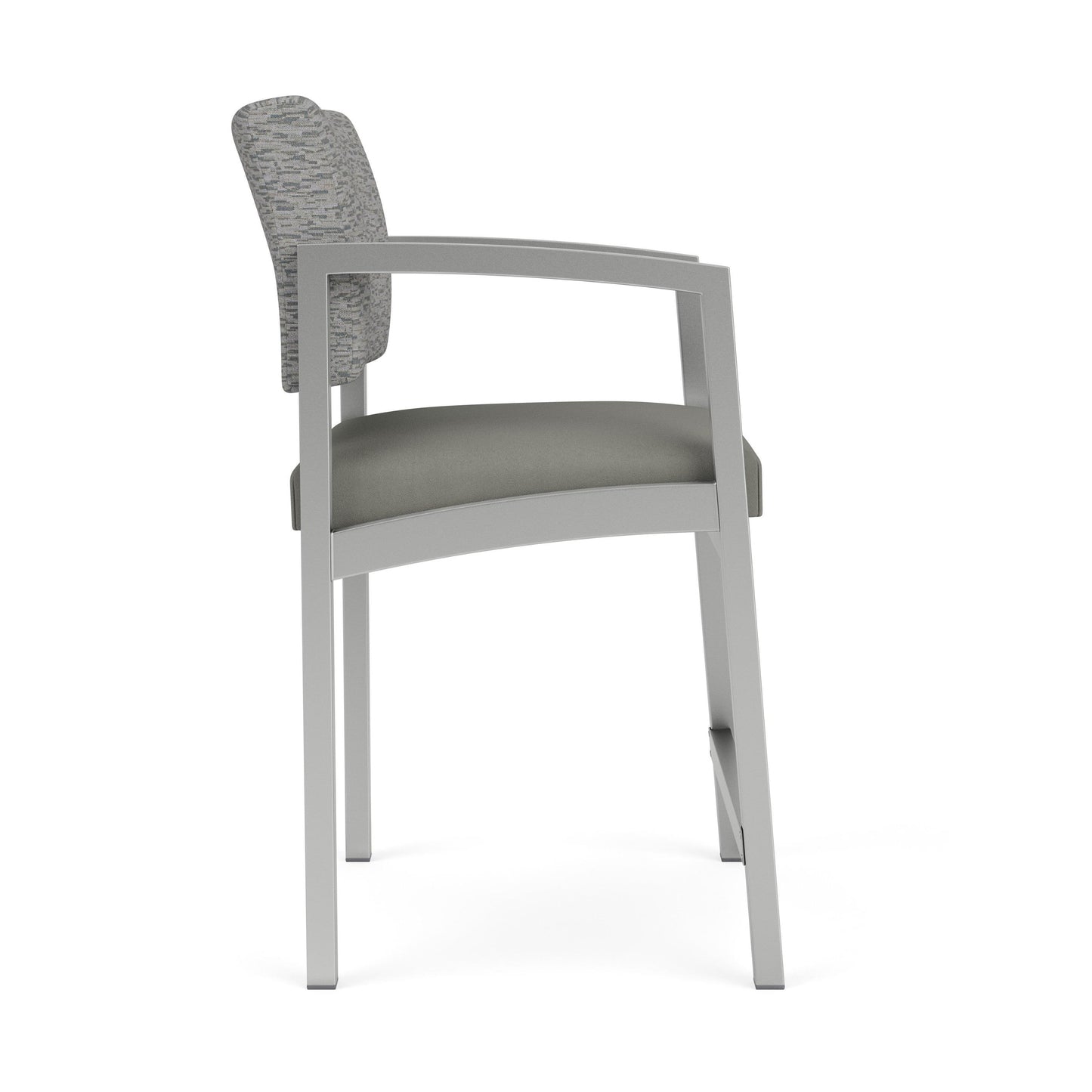 Lenox Steel Waiting Reception Hip Chair Metal Frame