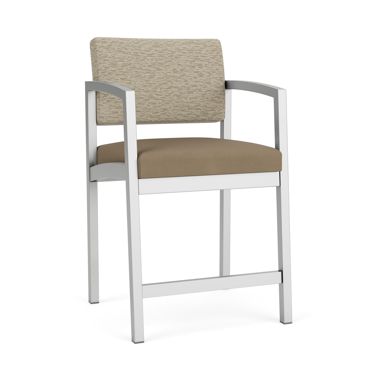 Lenox Steel Waiting Reception Hip Chair Metal Frame
