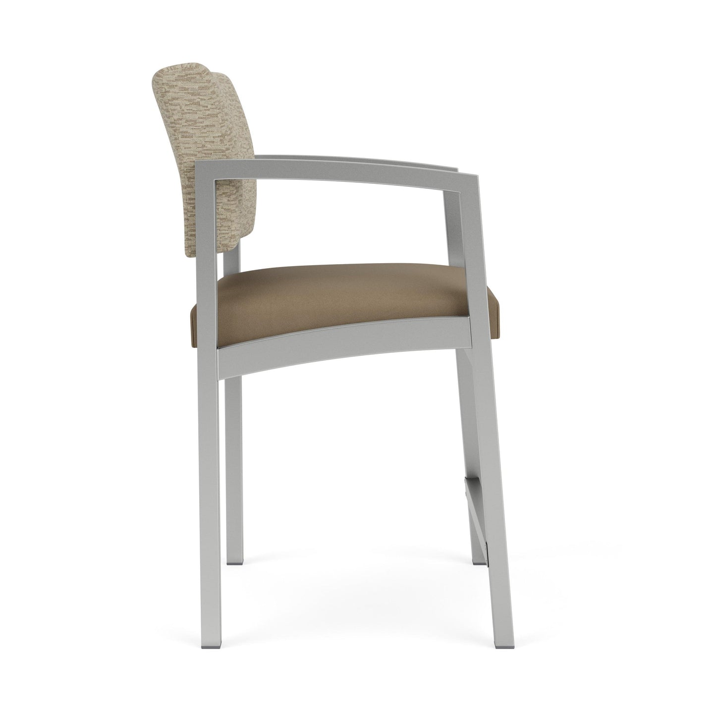 Lenox Steel Waiting Reception Hip Chair Metal Frame