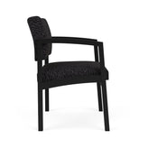 Lenox Steel Waiting Reception Wide Guest Chair Metal Frame