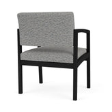 Lenox Steel Waiting Reception Wide Guest Chair Metal Frame
