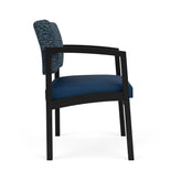 Lenox Steel Waiting Reception Wide Guest Chair Metal Frame
