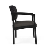 Lenox Steel Waiting Reception Wide Guest Chair Metal Frame