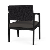 Lenox Steel Waiting Reception Wide Guest Chair Metal Frame