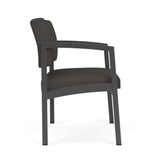 Lenox Steel Waiting Reception Wide Guest Chair Metal Frame