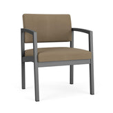 Lenox Steel Waiting Reception Wide Guest Chair Metal Frame