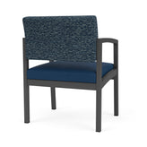 Lenox Steel Waiting Reception Wide Guest Chair Metal Frame