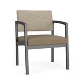 Lenox Steel Waiting Reception Wide Guest Chair Metal Frame
