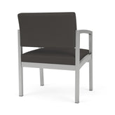 Lenox Steel Waiting Reception Wide Guest Chair Metal Frame