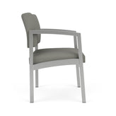 Lenox Steel Waiting Reception Wide Guest Chair Metal Frame