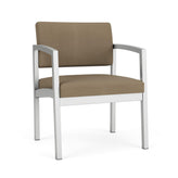 Lenox Steel Waiting Reception Wide Guest Chair Metal Frame