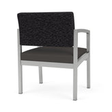 Lenox Steel Waiting Reception Wide Guest Chair Metal Frame