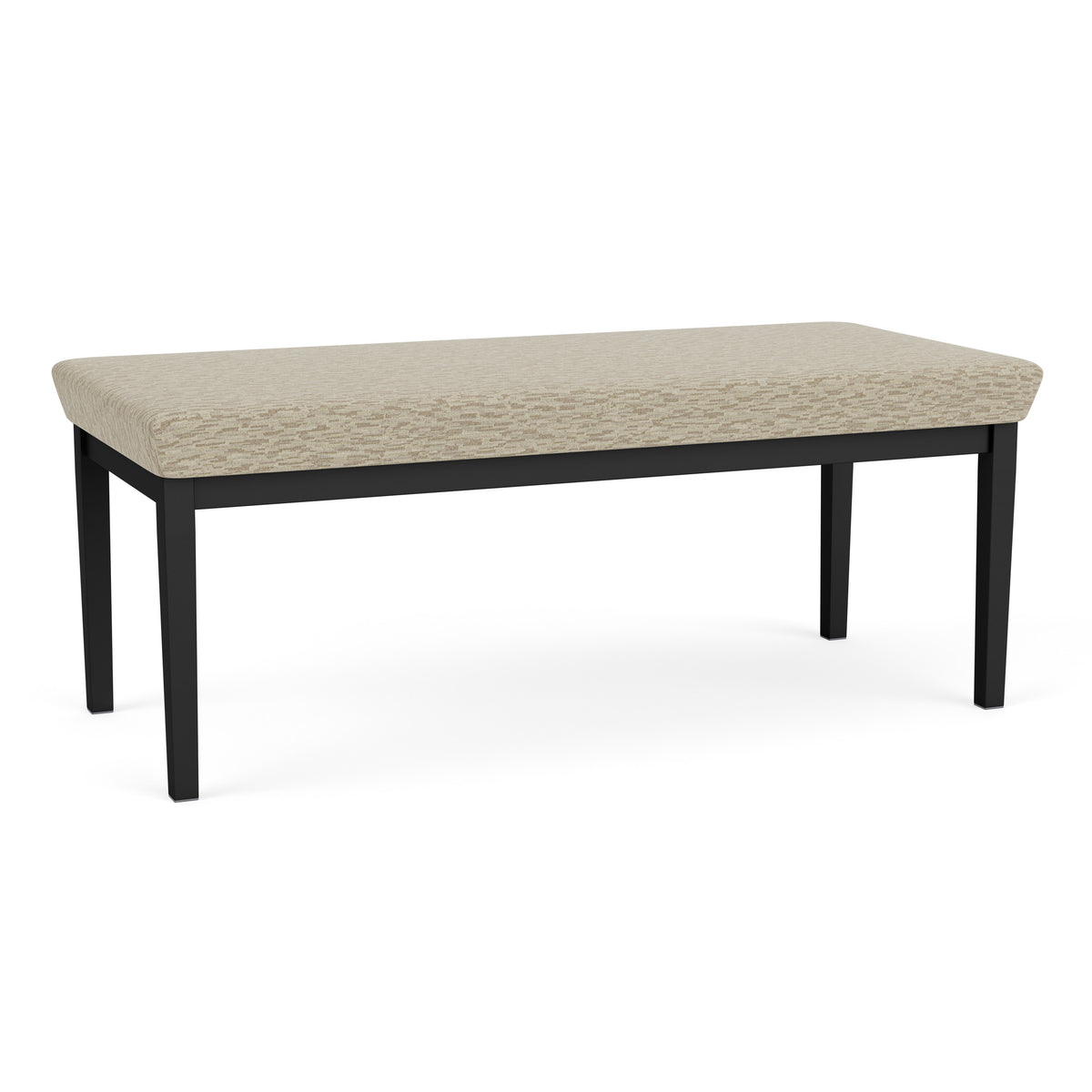 Lenox Steel Waiting Reception 2 Seat Bench Metal Frame