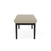 Lenox Steel Waiting Reception 2 Seat Bench Metal Frame