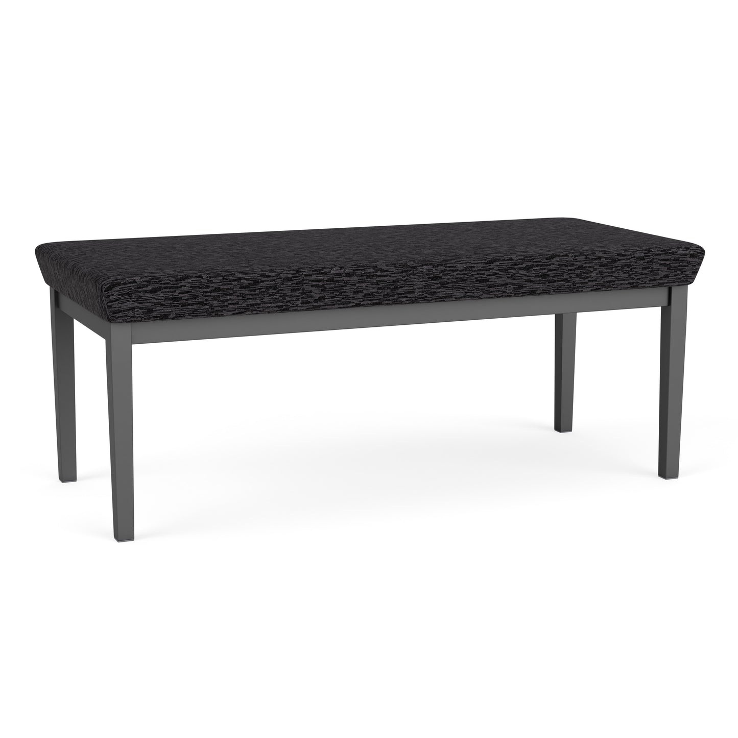 Lenox Steel Waiting Reception 2 Seat Bench Metal Frame