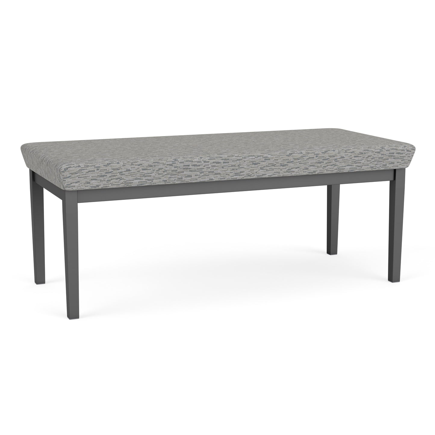 Lenox Steel Waiting Reception 2 Seat Bench Metal Frame