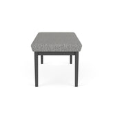 Lenox Steel Waiting Reception 2 Seat Bench Metal Frame