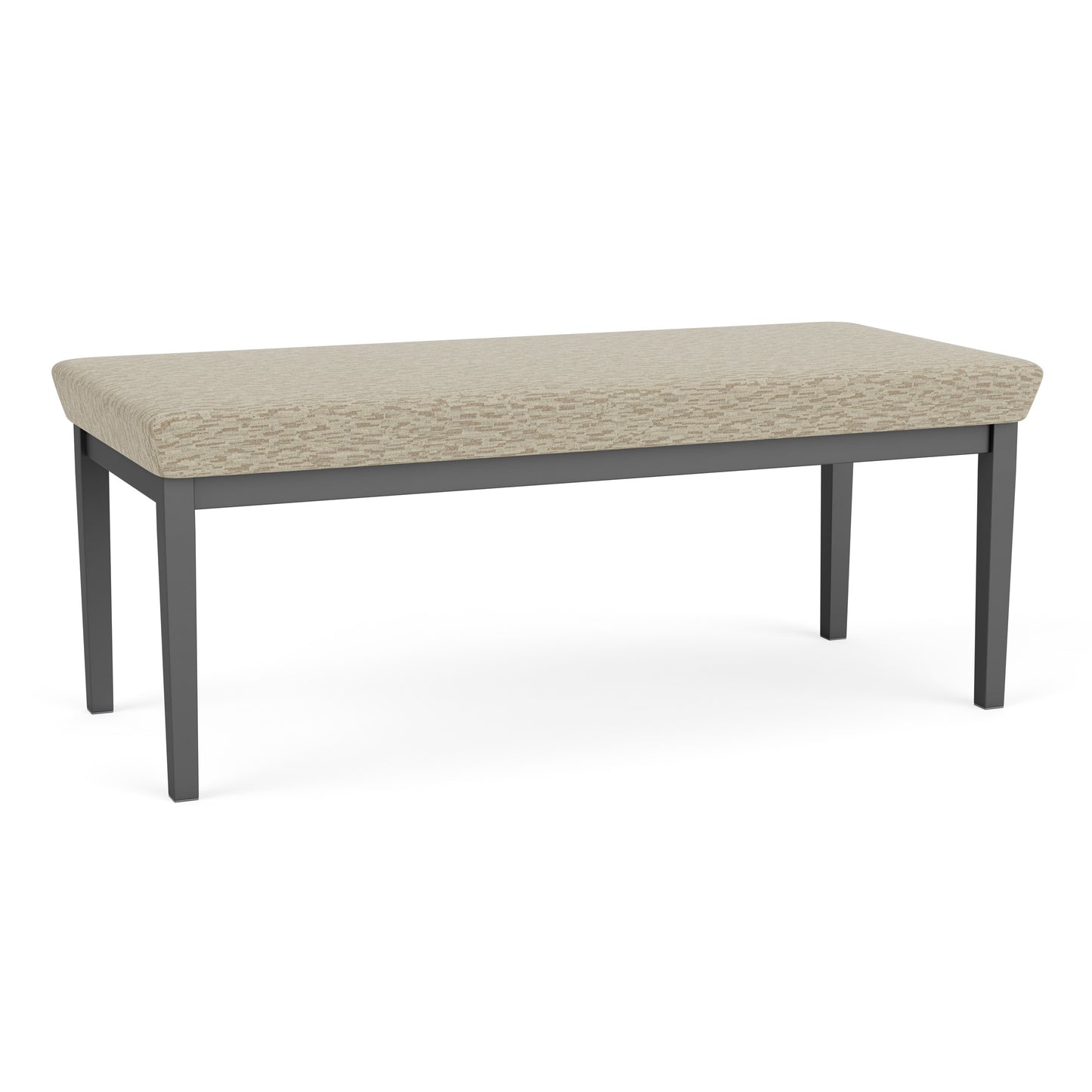 Lenox Steel Waiting Reception 2 Seat Bench Metal Frame