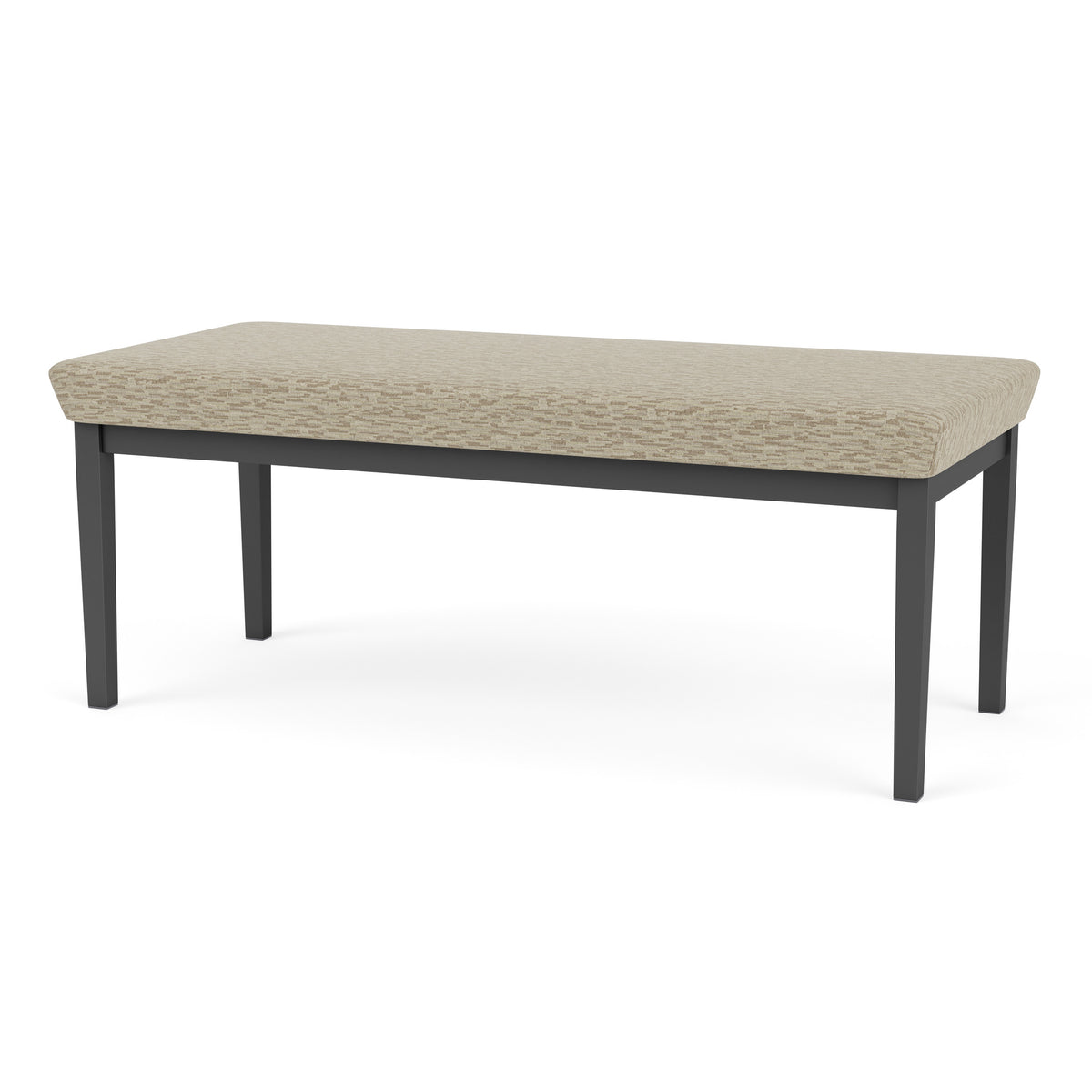 Lenox Steel Waiting Reception 2 Seat Bench Metal Frame