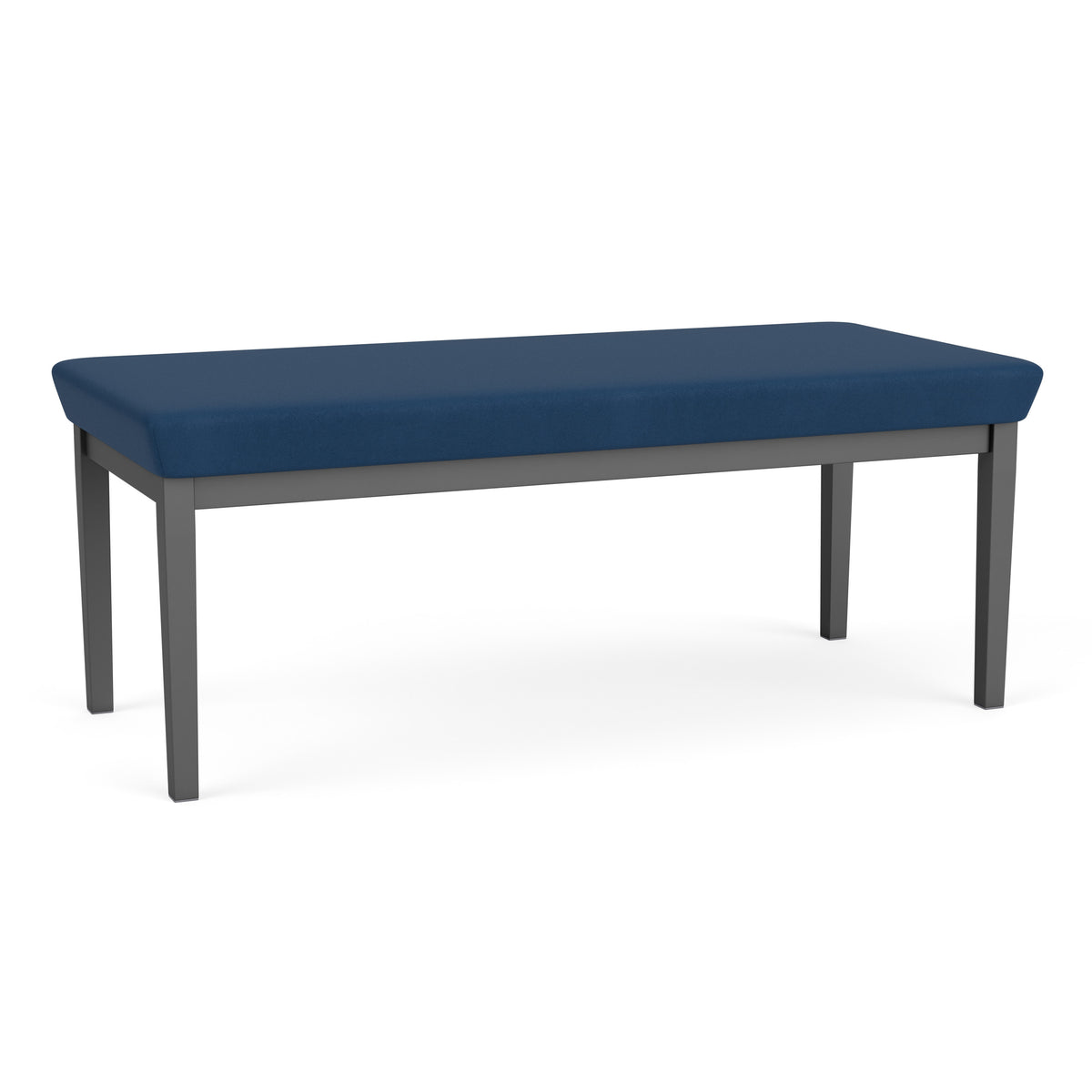Lenox Steel Waiting Reception 2 Seat Bench Metal Frame