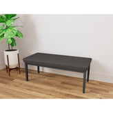 Lenox Steel Waiting Reception 2 Seat Bench Metal Frame