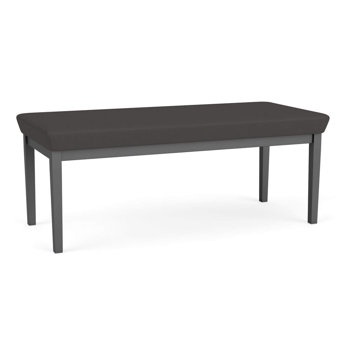 Lenox Steel Waiting Reception 2 Seat Bench Metal Frame